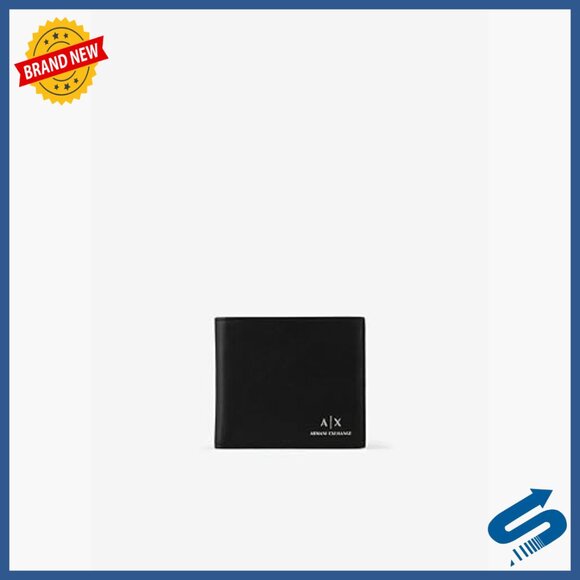 Men's Genuine Leather Bifold Wallet with 12 Card Slots